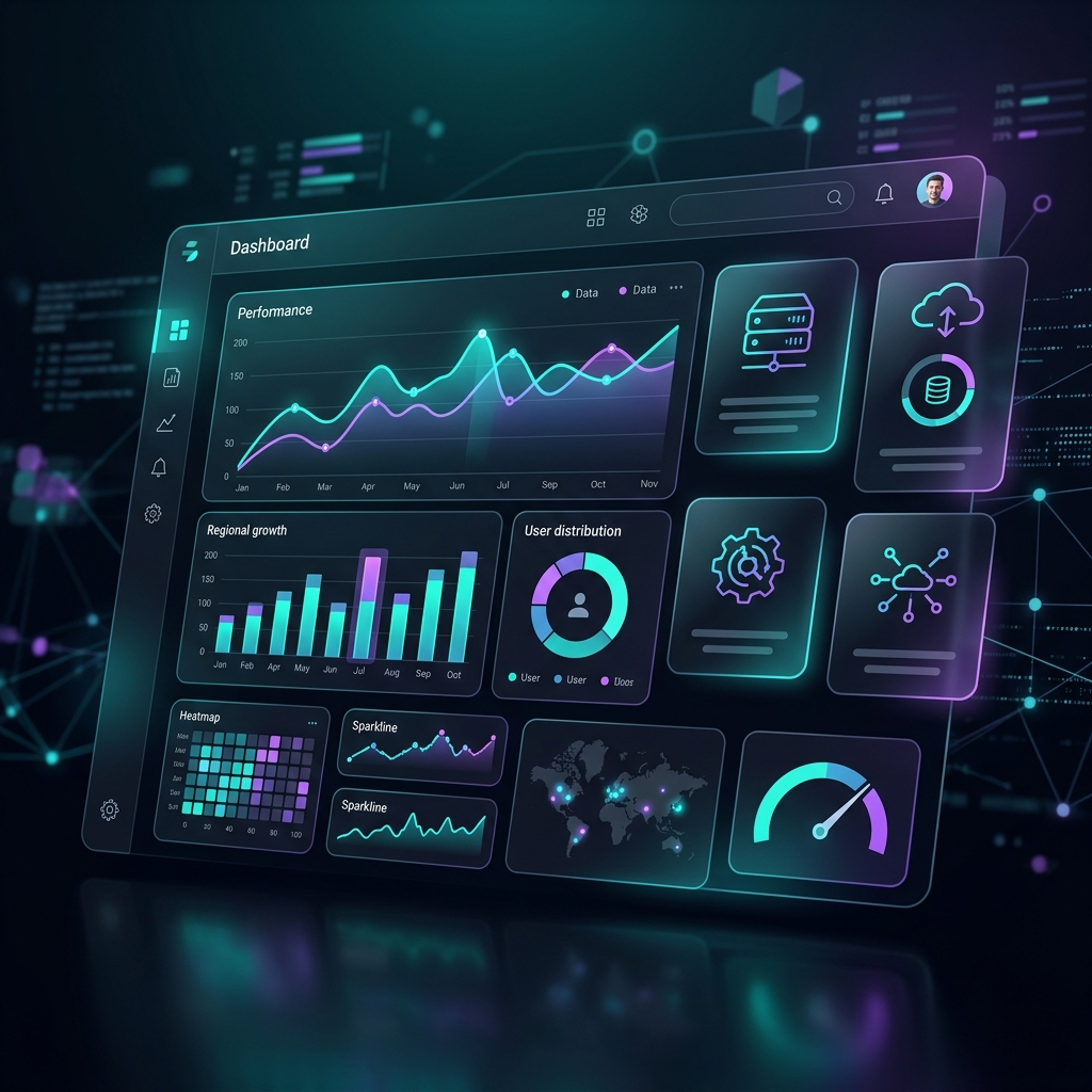 Modern business website and web application
